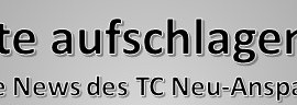 „bitte aufschlagen“ – Die TCNA News