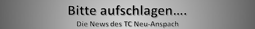 „bitte aufschlagen“ – Die TCNA News