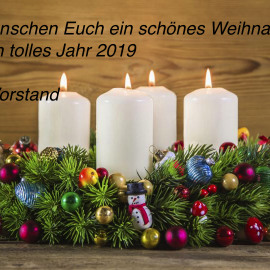 Frohe Weihnachten und einen Guten Rutsch in 2020